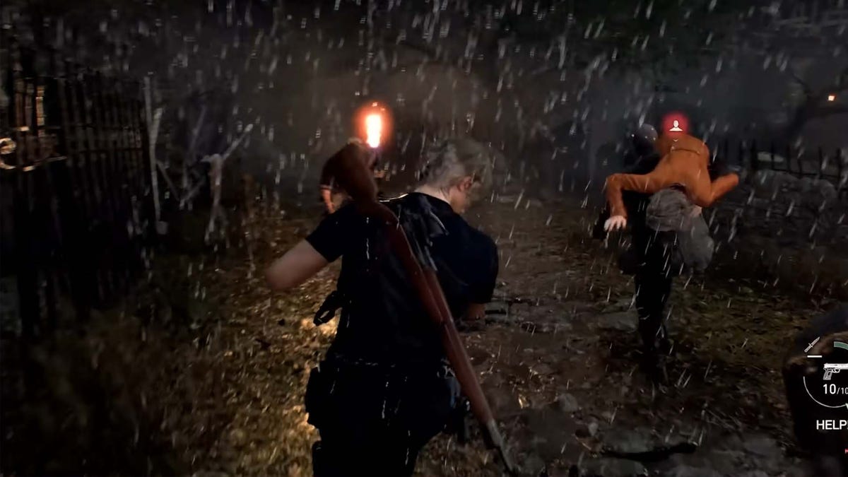 Resident Evil 4 Remake’s Raingate، توضیح داده شد