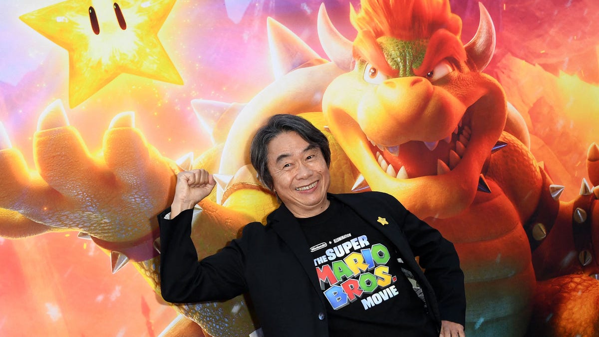 Shigeru Miyamoto’s Super Mario Bros.  He Has Thoughts About The Movie