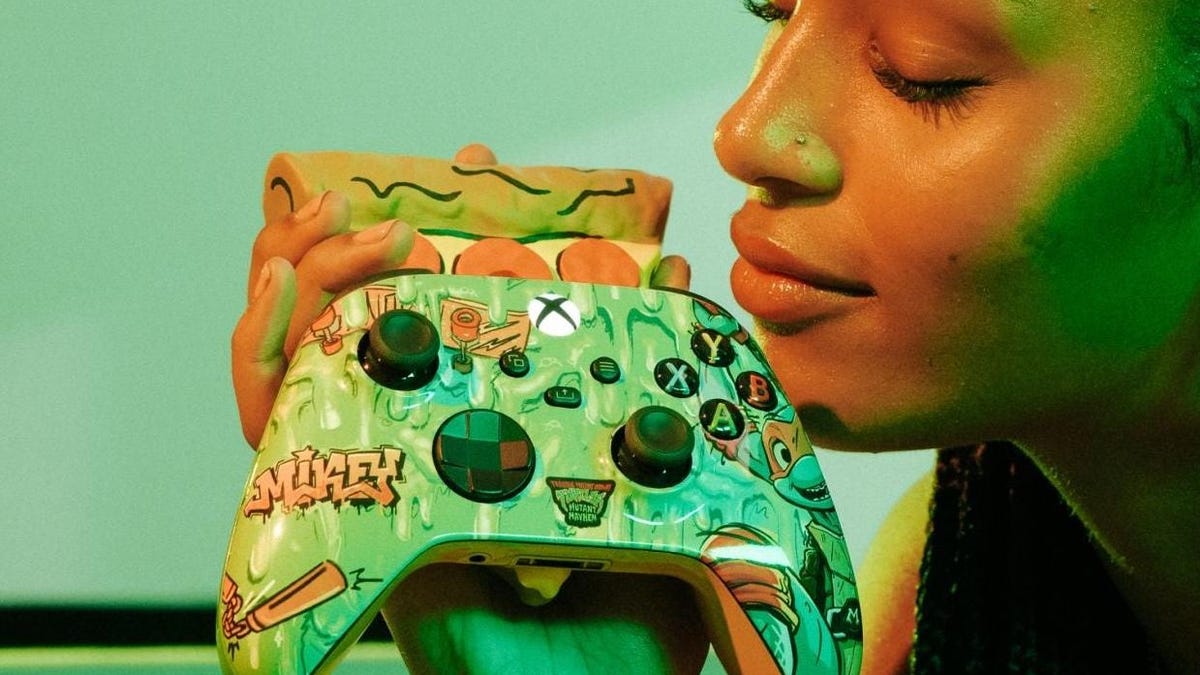 کنترلر Xbox TMNT بوی پیتزا واقعی می دهد